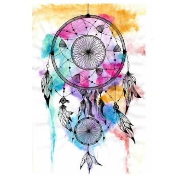 

DIY 5D Diamond Painting,By Number Kits Crafts & Sewing Cross Stitch,Wall Stickers for Living Room Decoration,Dream Catcher