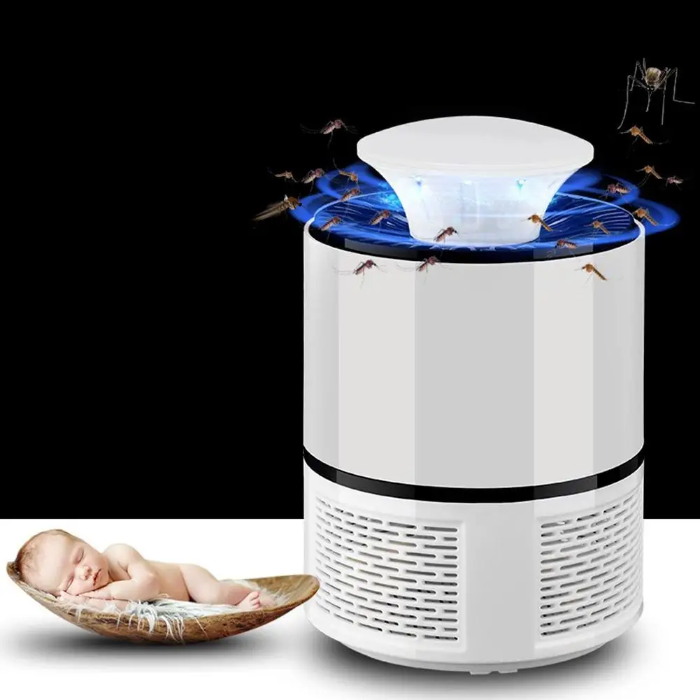 Ловушка для насекомых Anti Mosquito светодиодный USB Электрический комаров убийца лампы УФ ночник анти Fly электриеская комаробойка Muggen насекомых