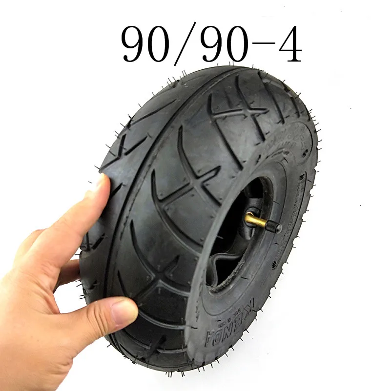 Lightning 10 дюймов газ/шины для электроскутера 90/90-4 3,00-4 дюймов On-дорожные шины(Запчасти и аксессуары для скутера