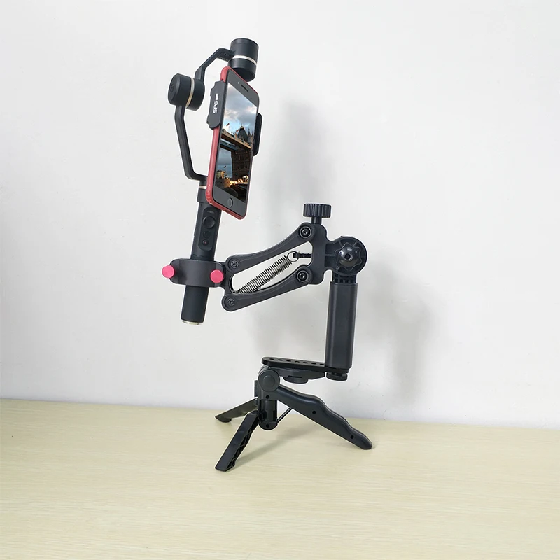 4th Axis Gimbal стабилизатор со штативом для DJI OSMO POCKET/ZHIYUN Smooth 4 ручной 3th axis телефон Стабилизатор камеры аксессуары