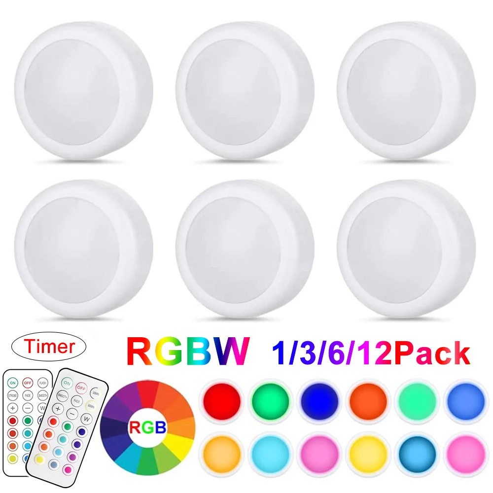 

Indoor LED Cabinet Light Nightlight Wireless Color Changing LED Corridor Wardrobe Light Bedside Lamp Baby Sleeping Lighting D30