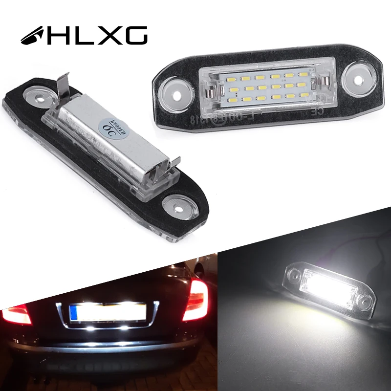 Автомобисветильник светодиодный номерной знак HLXG 12 В лампа номерного знака для