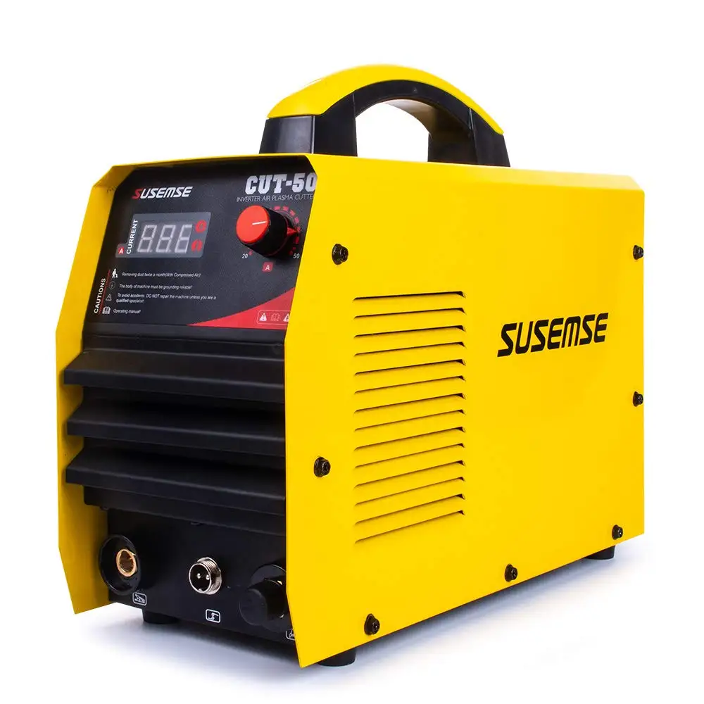 SUSEMSE новая машина плазменной резки CUT50 220V Напряжение 50A плазменный резак с PT31 Бесплатные сварочные аксессуары CUT-50