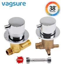 2/3/4/5 saída desviador latão termostática torneira do chuveiro tipo split válvula de controle do termostato para chuveiro banho colum painel