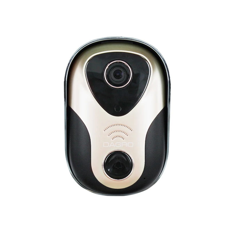 Безопасность дома широкий 1080P просмотр HD Wi-Fi умный Визуальный дверной звонок камера Поддержка SD карты и 433 серии беспроводной сигнал тревоги дверной Звонок