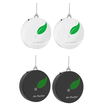 

SANQ 2Pack Personal Wearable Air Purifier Necklace Portable Negative Ion