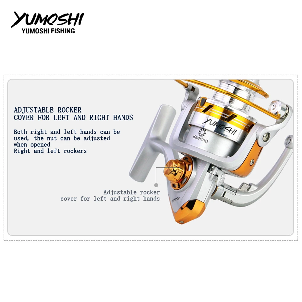 new wheels spinning reel 5.5:1 series fishing reel Spinning wheel carretilha de pesca fishing feeder Sea fishing ree