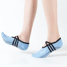 Женские носки для йоги, высокое качество, бандаж, Нескользящие, быстросохнущие, демпфирующие Носки для пилатеса и балета, хорошее сцепление для мужчин и женщин, хлопковые носки