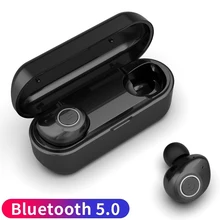 TWS bluetooth 5,0 bluetooth наушники беспроводные Earbus настоящие Беспроводные Стерео Наушники Hi-Fi спортивные наушники для телефона с микрофоном