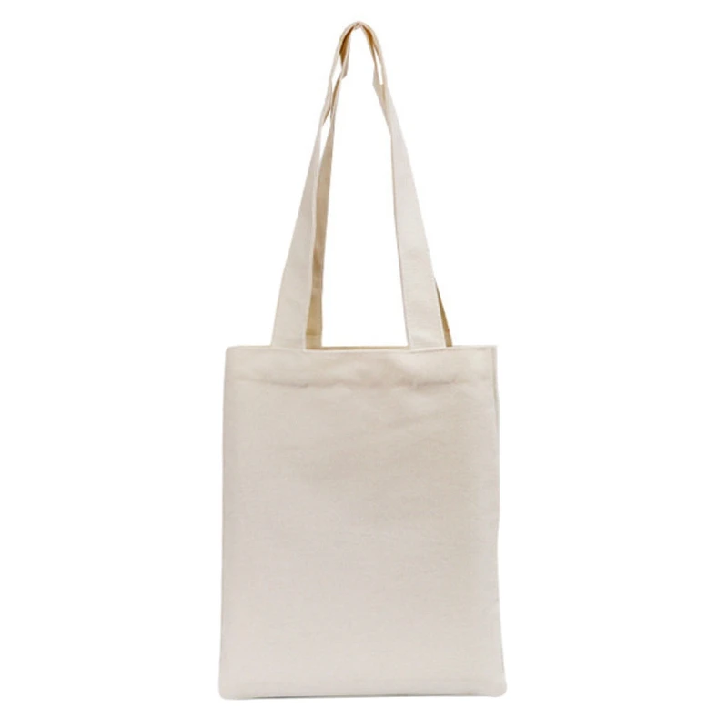 Новые холщовые сумки-тоут многоразовые сумки для покупок женские сумки-шопперы большой емкости портативные сумки-шопперы белая сумочка - Цвет: M 280x330MM