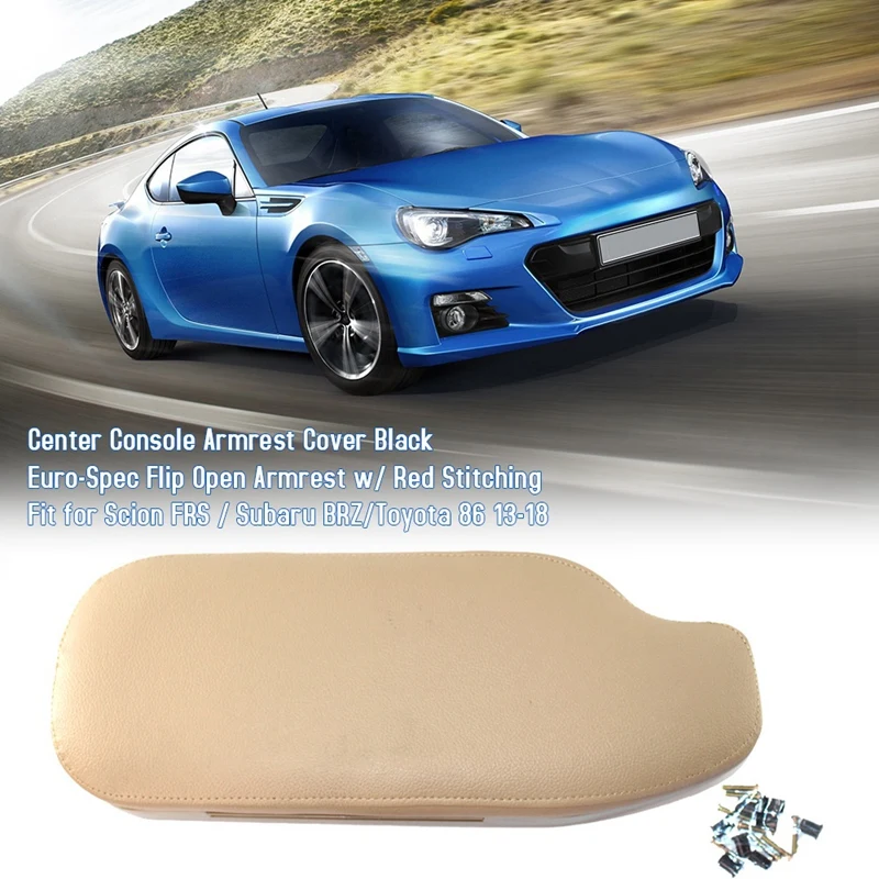 Аксессуары для покрытия салона-для 2012- Scion Fr-S Frs Subaru Brz-Up Toyota Gt86 подлокотник центральной консоли-Fl
