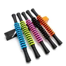 Йога массажный ролик для мышц палка Водонепроницаемость портативный шестерни Тренажерный Зал Тело Релакс инструмент для фитнеса спорта