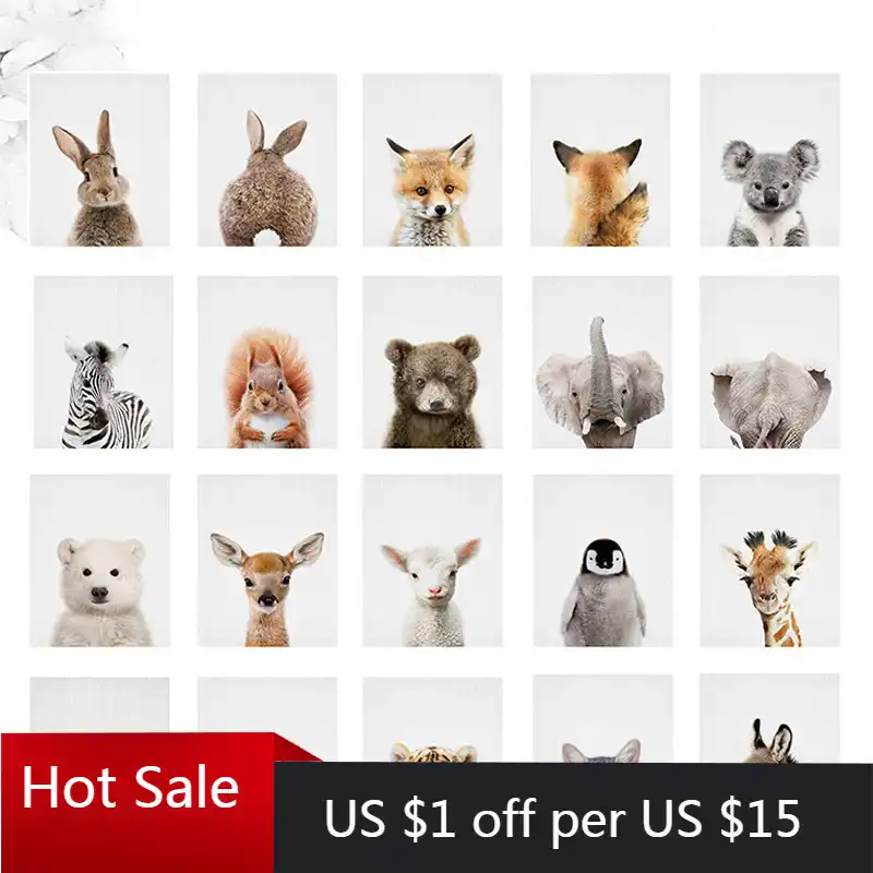 rabbit prints for nursery