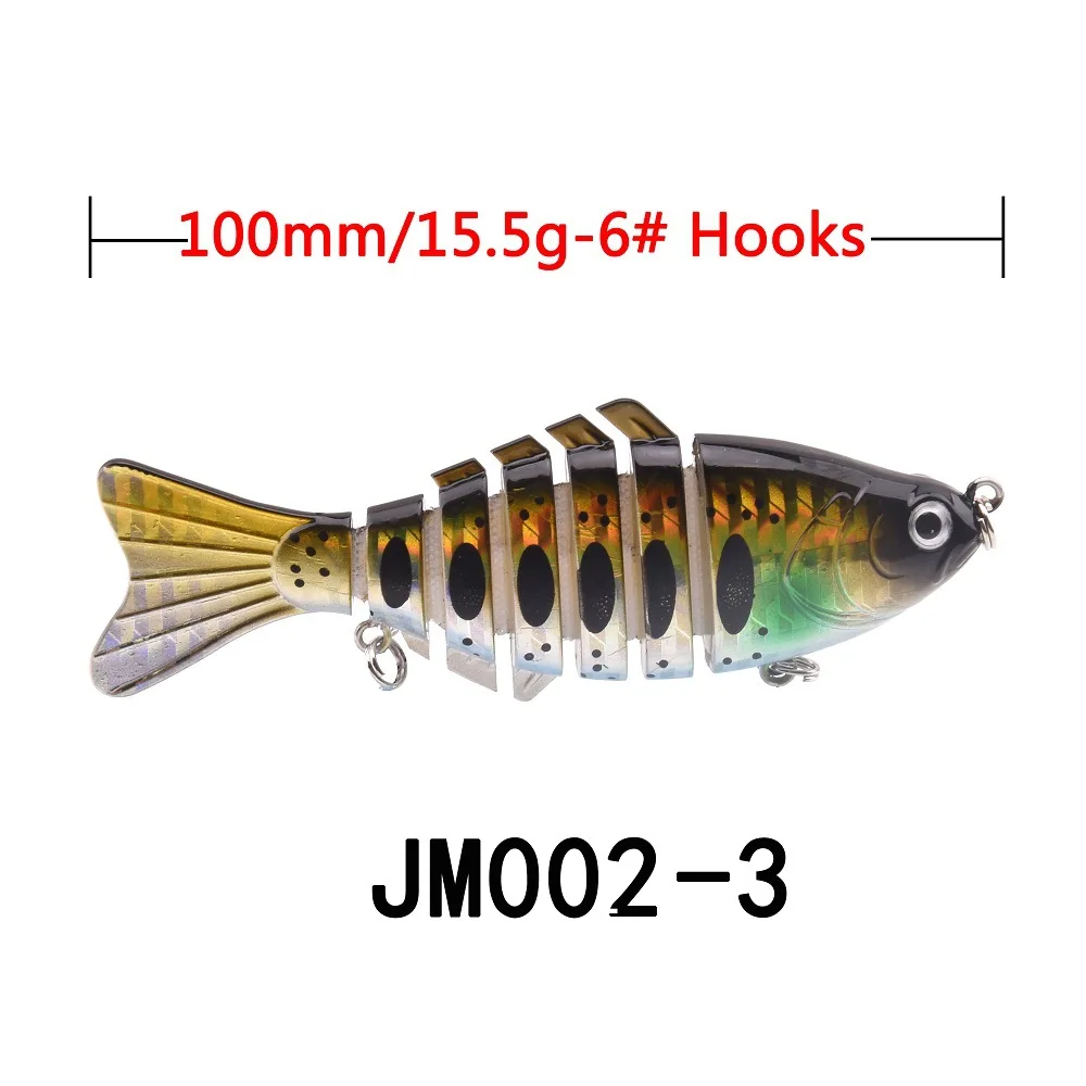 10 см/15,5 г шесть цветов Gnarliest Fish Seven Fish Bionic приманка пластиковая приманка Лидер продаж