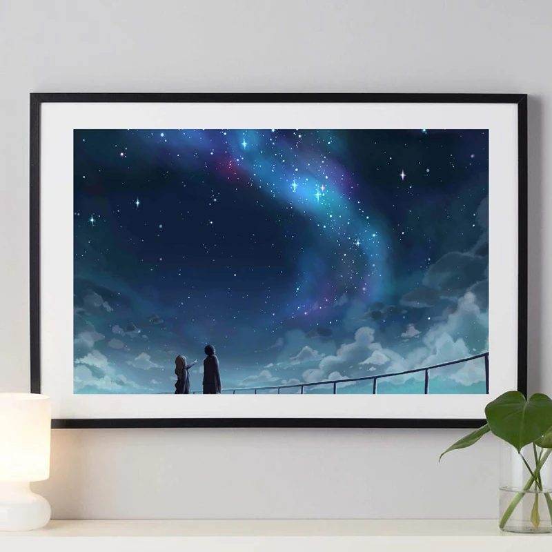 Japanese-Animation-Canvas-Poster-Your-Lie-in-April-Modern-Wall-Art-Print-Painting-Decorative-Picture-for