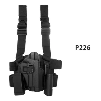

Tactical CQC SIG Sauer P226 Gun Holster Right Hand Drop Leg Holster Hunting Accessories Airsoft Hand Gun Case Pistol Holder