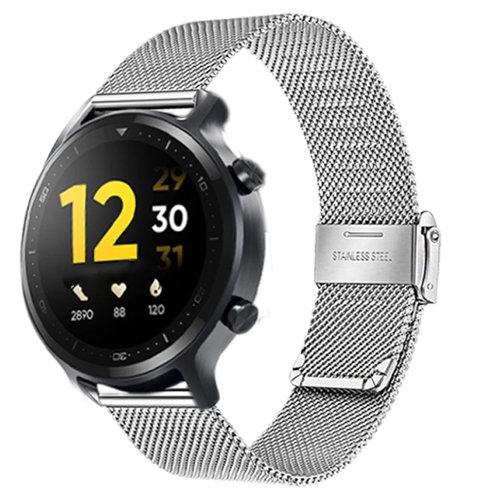 Stainless Steel Realme Watch Metal Strap Realme Watch Milanese