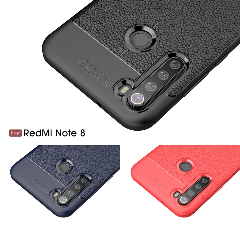 Для Xiaomi Redmi Note 8 / Note8 защитная задняя крышка для телефона смартфона мягкие