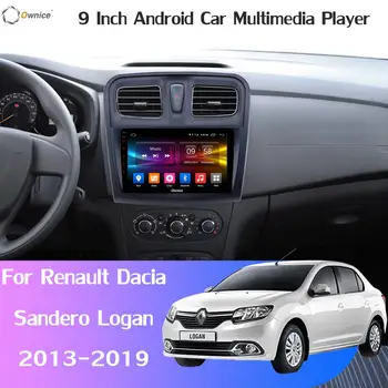 

360° Panoramic Camera Android 9.0 8 Core 4G+64G GPS Radio CarPlay DSP SPDIF Car Player For Renault Dacia Sandero Symbol Logan