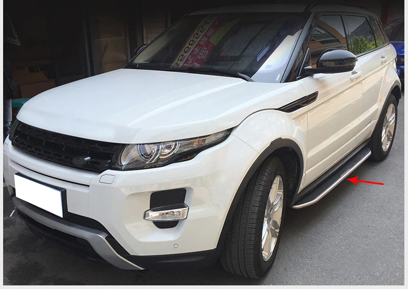 Утолщенная боковая ступенчатая панель nerf для Land Rover LR Evoque 2012-, может загружать вес 300 кг, очень надежное качество