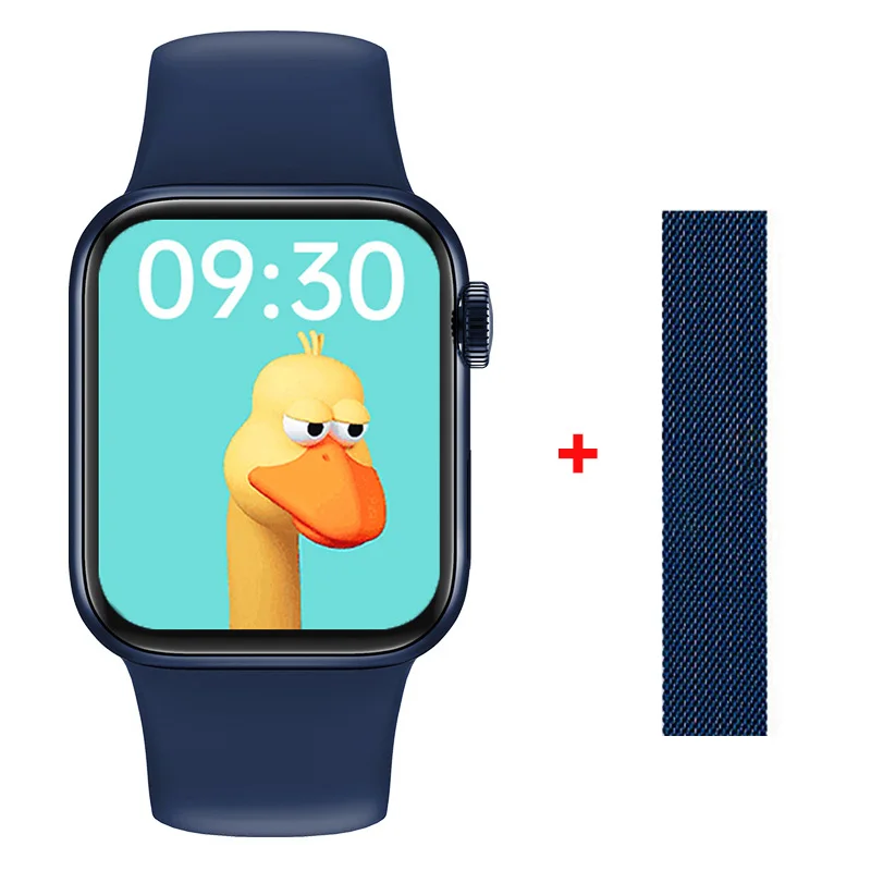 2022 HW12 HW18 Full Screen Smart Watch 44MM 40MM Women Men HW17 Smartwatch with password Split Screen Bluetooth PK IWO 13 FK88 