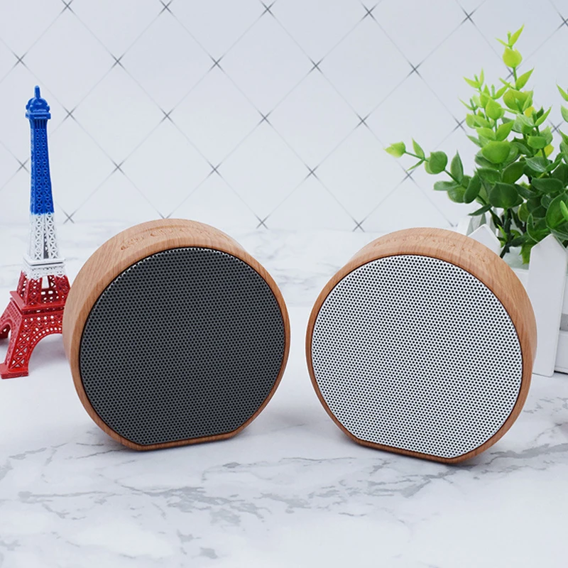 Ретро деревянный Bluetooth динамик портативный открытый беспроводной мини компьютер Bluetooth звуковая коробка поддержка AUX TF карта для iPhone Android