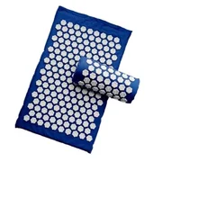 Массажер(appro62*38 см) подушка Массажный коврик Акупрессура снимает боль в теле Лотос шип коврик Акупунктура Массаж йога коврик/Подушка