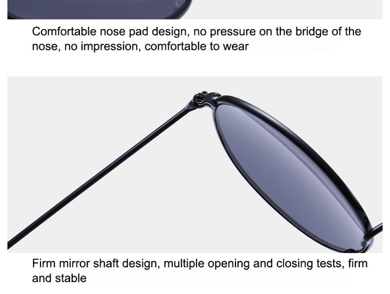 Psacss 2019 Sunglasses Women/Men Vintage Small Frame Round Brand Designer Metal Sun Glasses lentes/gafas de sol hombre 3447
