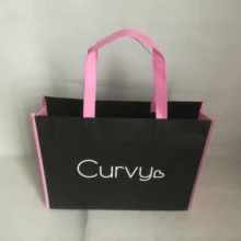 Оптовые продажи 500 шт/партия заказной нетканый хозяйственный мешок напечатанный ваш собственный логотип многоразовые модные подарки вместительная сумка для продуктов