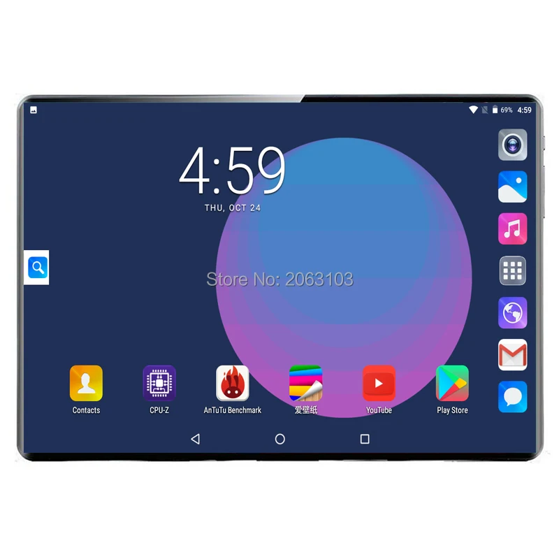 8G + 128G MID Global Bluetooth Wifi phablet Android 9 0 10 1 дюймов планшет Deca Core 8 Гб ram 128 ГБ rom Две sim-карты |