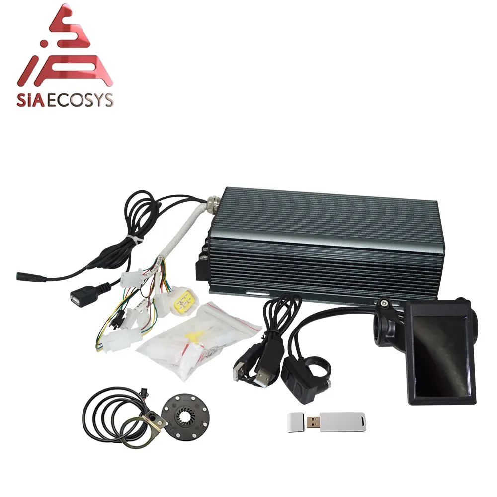 Комплект контроллеров двигателя Sabvoton 72100 72150 72200 SVMC series PAS с H6 TFT дисплеем и bluetooth