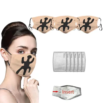 

3Pcs Face Cover+6PCS Filters New Washable Reusable Face Cover Double Layer Covers mascarilla маска mascarillas маска для лица