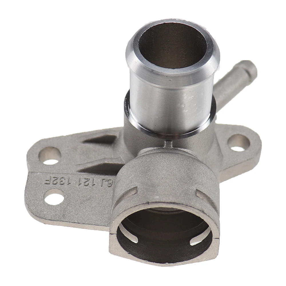 Aluminum Water Coolant Hose Connector Flange For Tiguan Passat B7 CC Golf MK6 A3 Q3 TT Skoda Octavia 06J121132F 06J 121 132 F water hose fitting