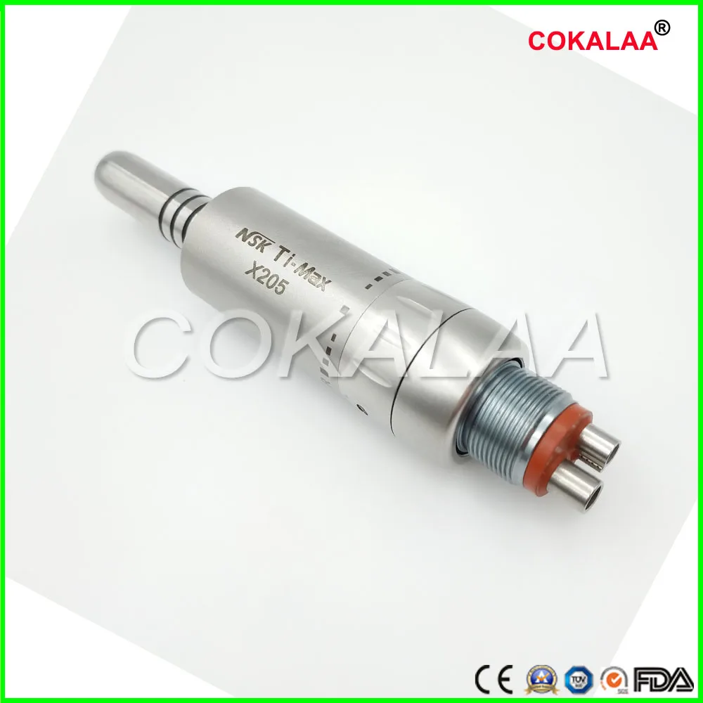 TI MAX X205 Внутренний Путь воды низкоскоростные наконечники для бормашины NSK Ti-MAX стоматологический контругловой наконечник для бормашины X25/X205/X65 набор - Цвет: TI MAX X205