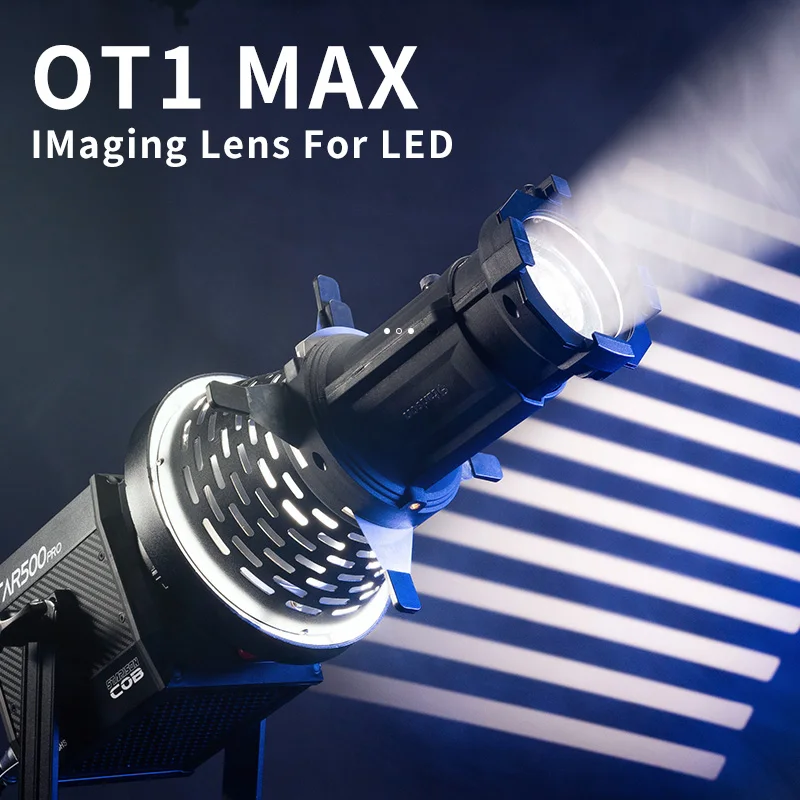 Starison OT1 MAX 20°40° Spotlight Mount video Optical Condenser Art Special Effects Shaped Beam Light Cylinder for LED light |