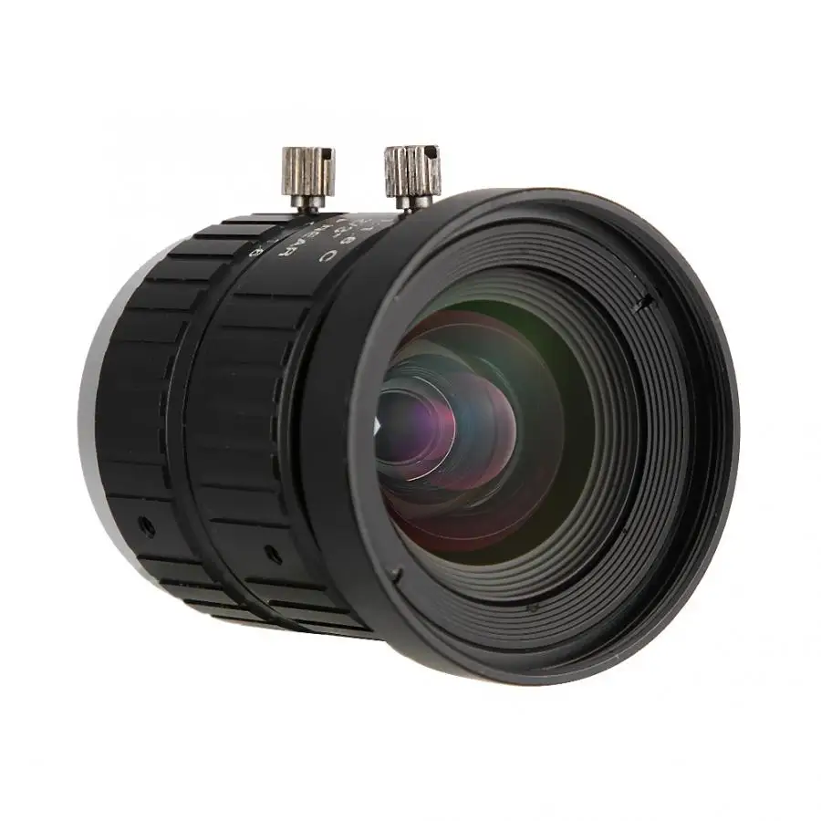 5MP HD объектив камеры 8 мм фокусное расстояние Ручная настройка апертуры C Mount безопасности наблюдения руководство радужной линзы