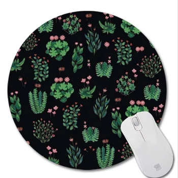 

Succulent Plant Mousepad Floral Mouse pad20cm Round Mouse pad Beautiful Design Floral Mouse pad Computer Peripherals Accessory