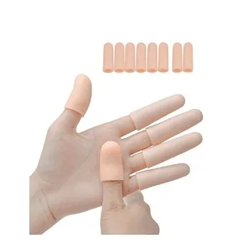

4PCS/Set Silicone Gel Toe Finger Protector Sleeve Separator Soft Foot Skin Cracked Care Toe Finger Protector Sleeve