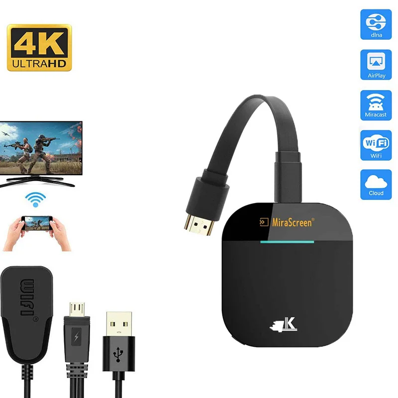 Приемник для телевизора с поддержкой Wi-Fi 4K | Электроника
