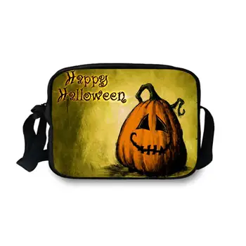 

Cartoon Halloween Bags Pumpkin Messenger Crossbody Bag For Women Funny Women Men Single Shoulder Bags cute Party Bag 2019 bolsa