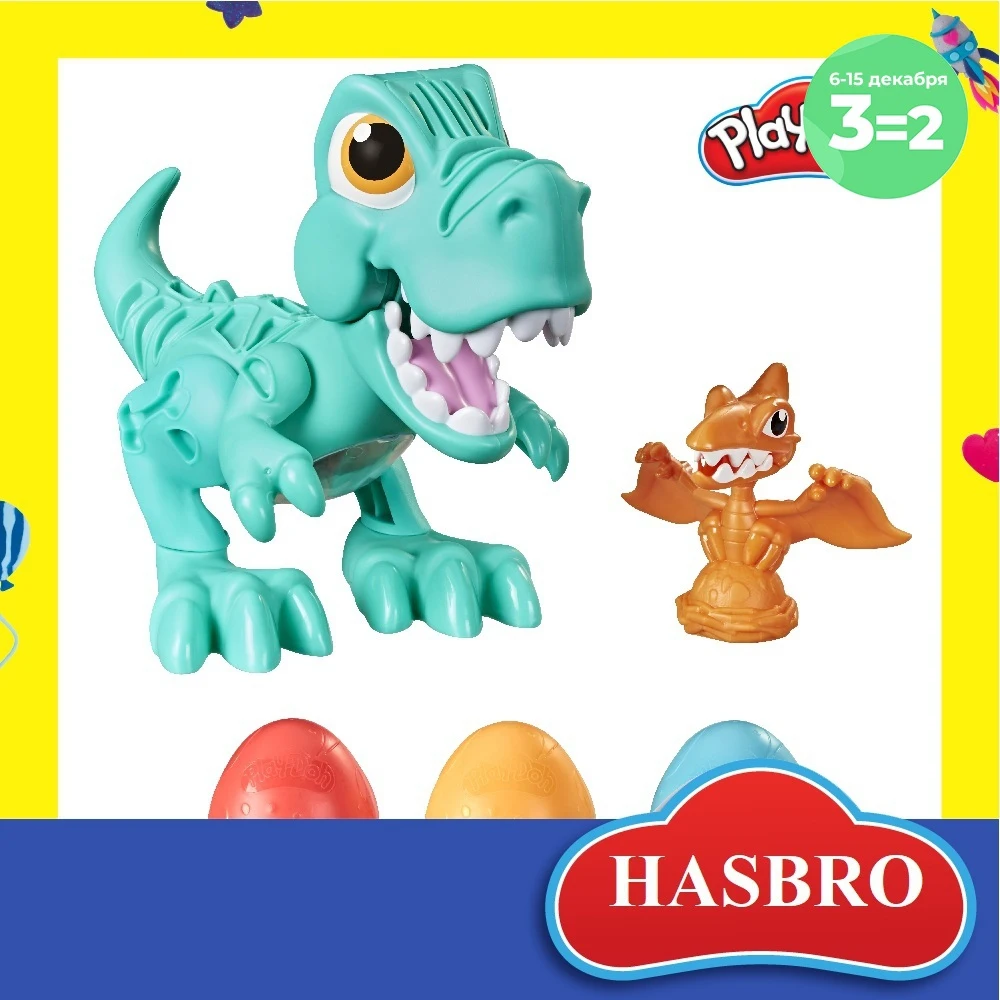 Набор для лепки Play-Doh Голодный динозавр F15045L0 | Игрушки и хобби