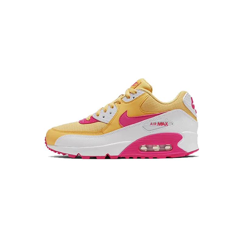 Original Authentic NIKE AIR MAX 90 ESSENTIAL Women's Running Shoes Sneakers Classic Outdoor White Comfortable New325213-131