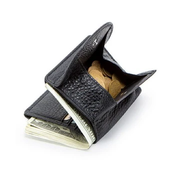 

Genuine Leather Women Wallet Fashion Coin Purse For Girls Female Small Portomonee Lady Perse Money Bag Card Holder Mini Clutch