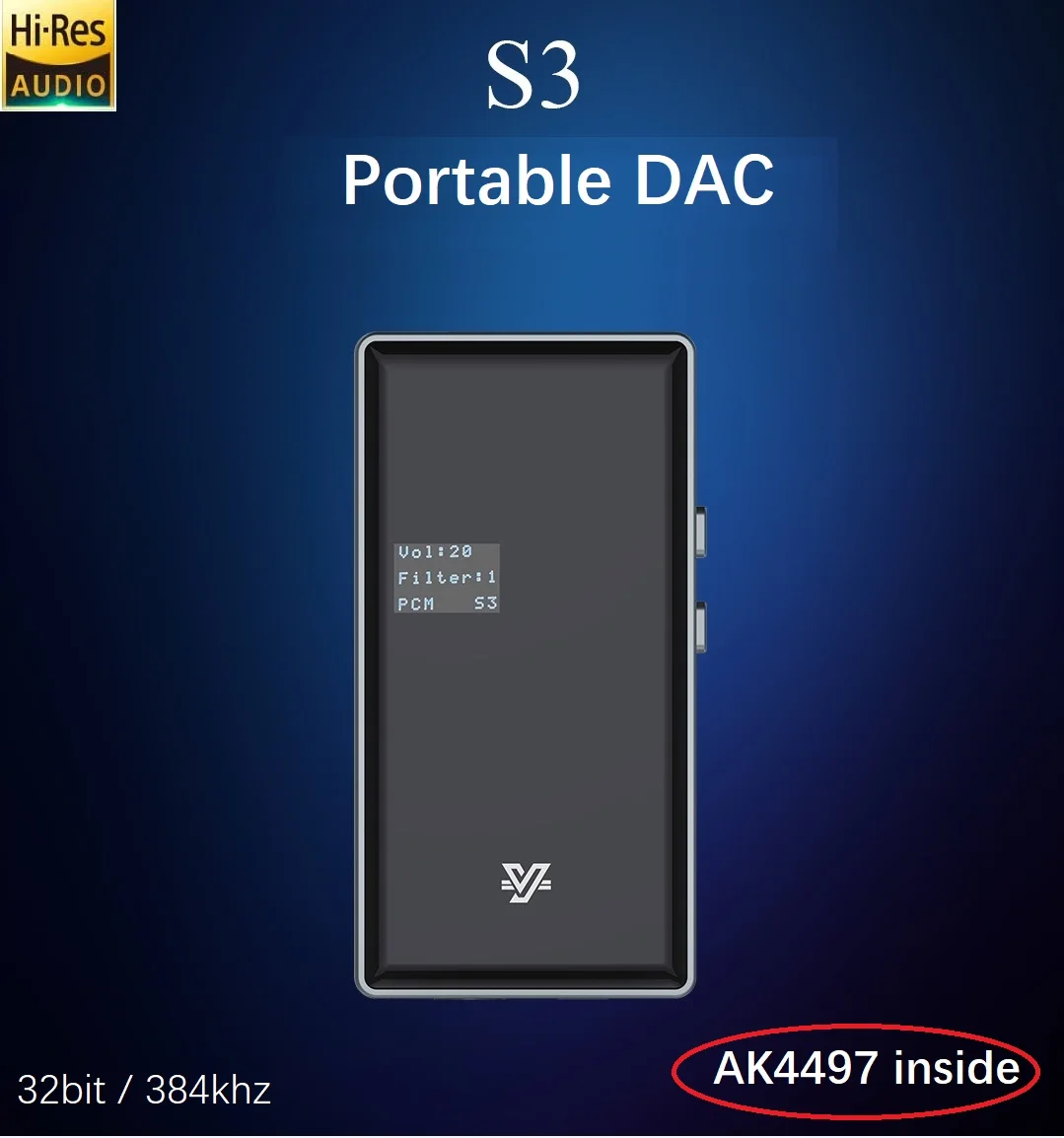 US $321.99 Korllo S3 USB C Portal DAC With AK4497 Chip35mm Audio Jack44 Balance Interface6PCM2DSD32 Ohm Load32bit384khzDSD256