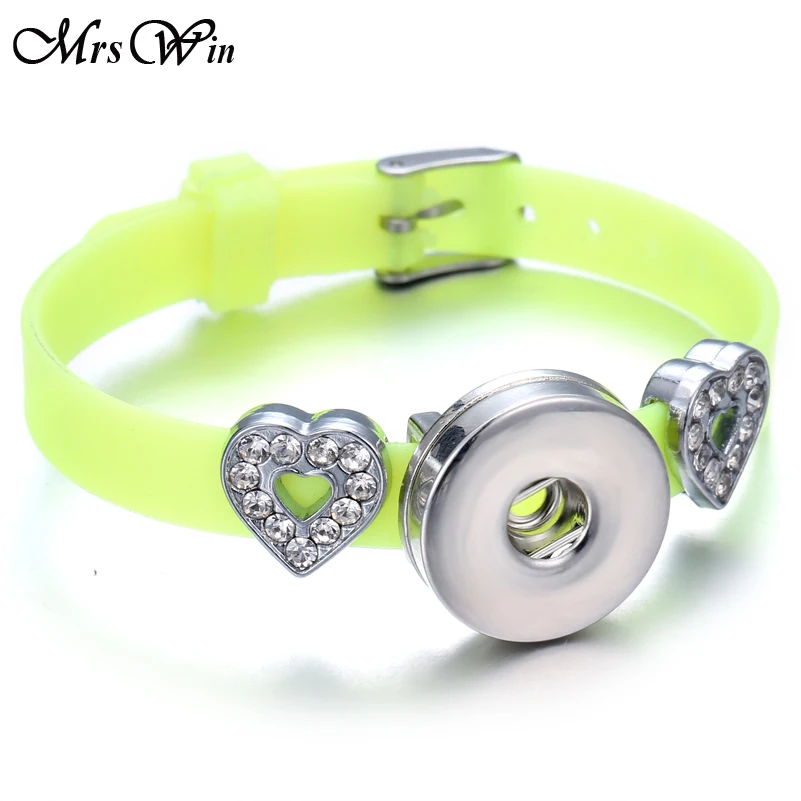 Силиконовый браслет 8 мм с кожаными кнопками для женщин и детей|bracelets for|button braceletsnap