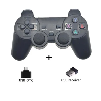 

Wireless Gamepad For Android Phone/PC/PS3/TV Box Joystick 2.4G Joypad Game Controller For Xiaomi Smart Phone Game Accessories