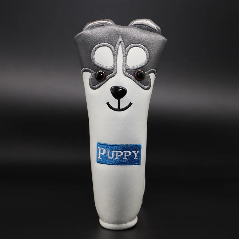 Golf Club Putter Cover Cute Dog Amarica Golf Blade Putter Headcovers Golf Club Head Cover