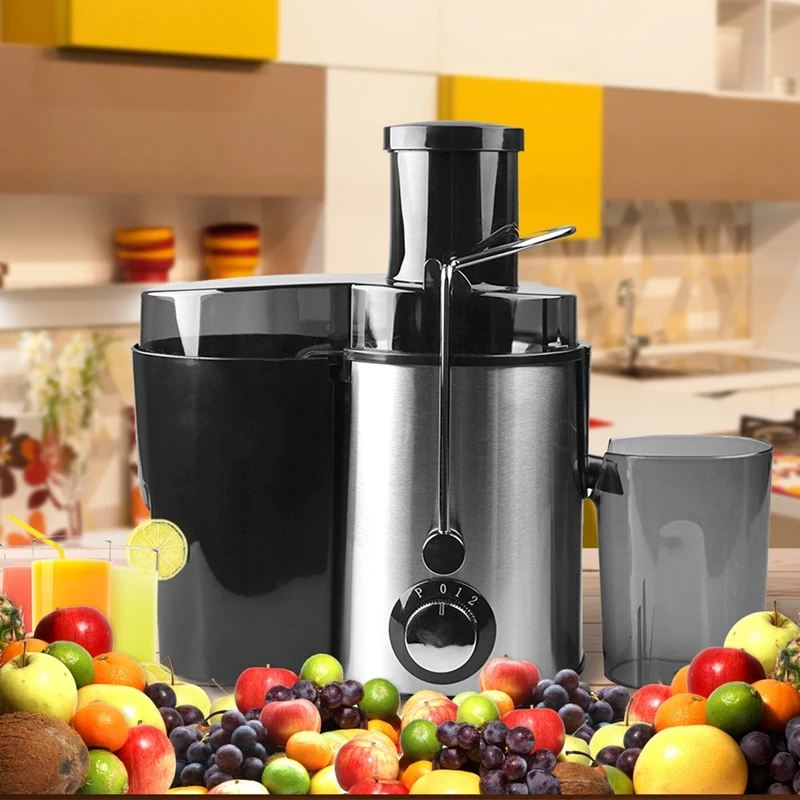 

HOT!Large Stainless Steel Electric Juicers Multifunctional Juicer Fruit and Vegetable Juice Fruit Drinking Machine Home Commerci