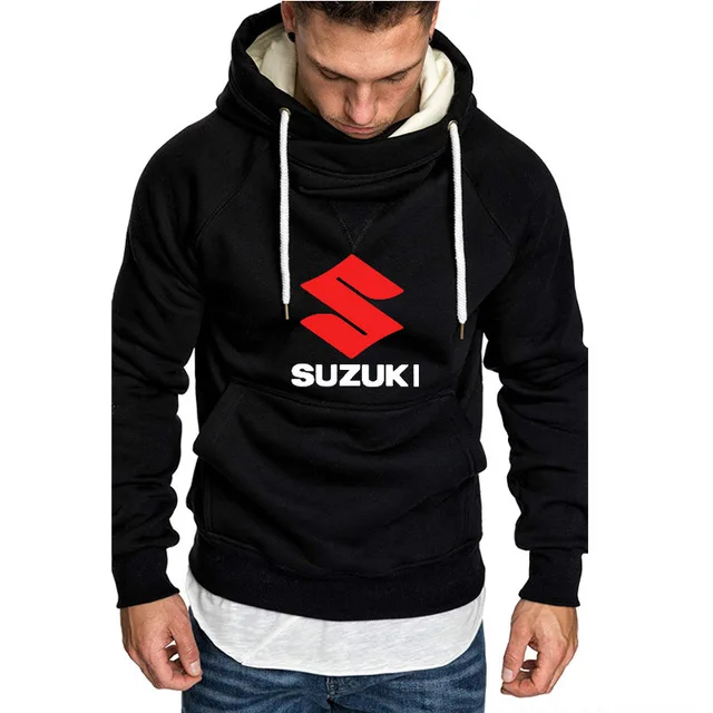 Толстовки мужские для Suzuki с логотипом автомобиля, толстовка с принтом, весна-осень, модная мужская толстовка в стиле хип-хоп, harajuku, Повседневная Толстовка с капюшоном, флисовый спортивный костюм - Цвет: as picture