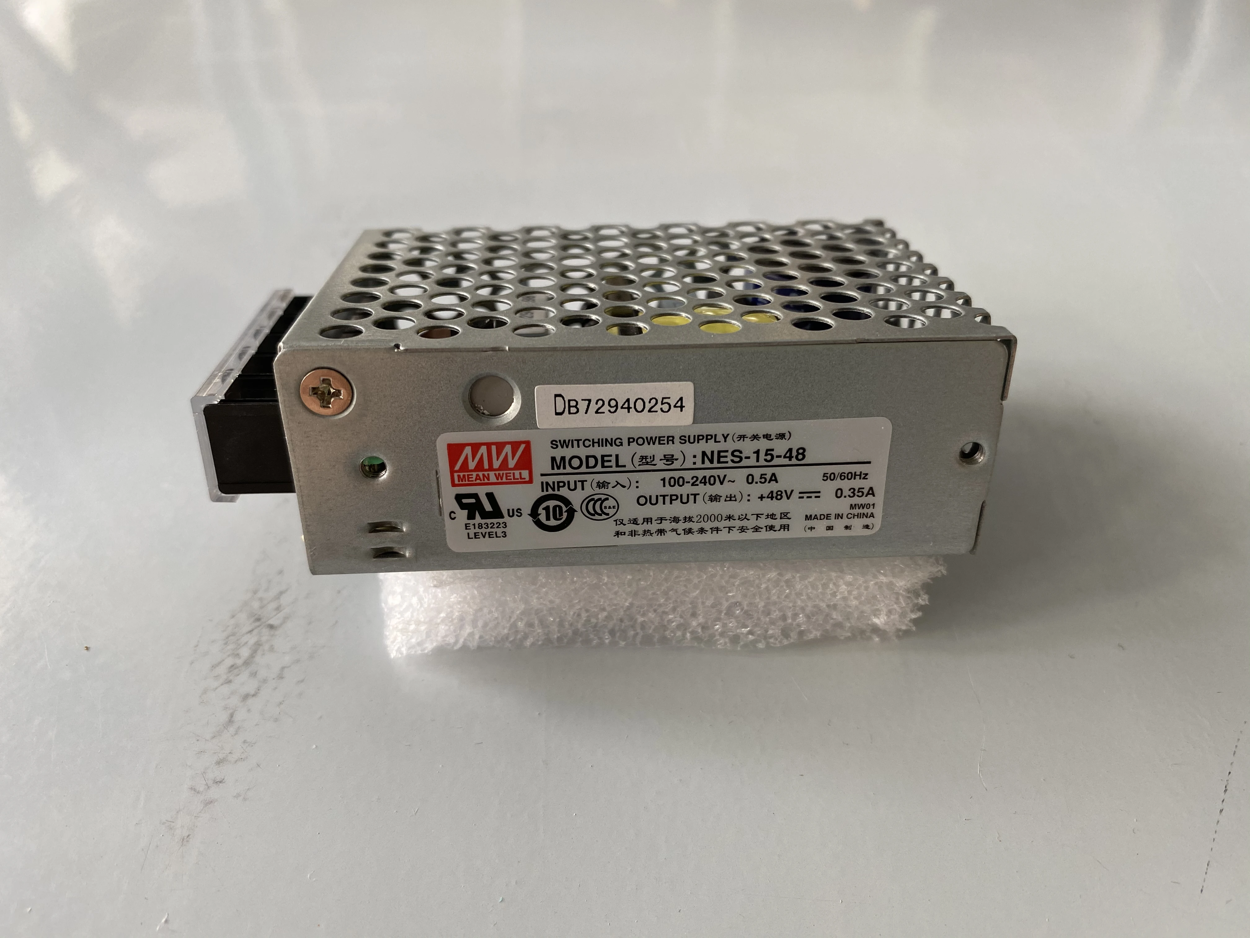 Источник питания Meanwell NES 15 48 В 25 Вт 26 27 5 24 1 А 2 отдельный источник переменного и